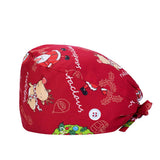 OPERATING ROOM CAP COTTON PRINTED SURGICAL CAP_CWAH3375