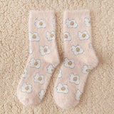 CUTE WARM SEASON LINT FREE FLOOR SOCKS_CWMS0797