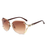 FOX HEAD RIMLESS FASHION SUNGLASSES FOR WOMEN_CWASG1150