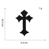 PUNK STYLE SKULL CREATIVE EMBROIDERY PATCH_CWMM4052