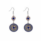 EXAGGERATED RETRO BOHEMIAN SUNFLOWER EARRINGS_CWAJE1876