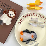 CUTE ANIMAL ACETATE CLAW CLIP CARTOON HAIR GRIP_CWAHA5888