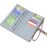 LADIES LONG SMALL FRESH PRINTED BUCKLE WALLET_CWAB2321