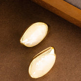 FASHIONABLE COLORFUL ABALONE EARRINGS WITH PEARLS_CWMM4303