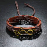 SIMPLE RETRO BRAIDED LEATHER BRACELET_CWMM4466