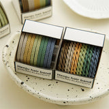 10PCS BRAIDED CORD SUPER STRETCHY ELASTIC HAIR TIE_CWAHA0331