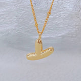 18K GOLD 26 LETTERS CUTE HIP HOP PENDANT NECKLACE_CWMM5871