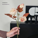 Vintage Autumn Oil Painting Burnt Rose_Cwmm6514