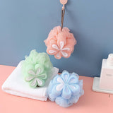 BATH POUF60G SOFT PLUM PETAL BATH BALL_CWMM3372