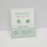 NATURAL STONE FOUR CLAW EARRINGS_CWAJE1070