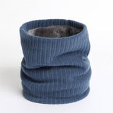 SOLID COLOR PLUS VELVET ELASTIC WARM NECK GAITER_CWASC1023