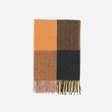 PLAID THICK SCARF UNISEX WINTER WARM SHAWL_CWASC1101