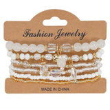 Cwaje05683_Boho Handmade Beaded Bracelet Set 6Pcs Women