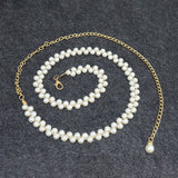 CASUALVERSATILE PEARLSTRING ELEGANTWAIST CHAIN_CWABE0501