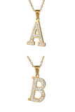 FASHION ALPHABET PENDANT CHARM NECKLACE_CWAJE219