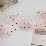 PEARL EDGE SMALL POLKA DOT RIBBON DIY RIBBON_CWMM5768