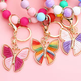 FASHION BRACELET BUTTERFLY PENDANT KEYCHAIN_CWMM1306