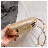 FINE GLITTER LADY EVENING BAG CHAIN CLUTCH BAG_CWAB3242