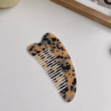 FASHIONABLE HEART LARGE FINE TOOTH HAIR COMB_CWMM1094