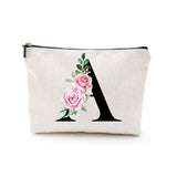 SIMPLE DOUBLE SIDED PRINTED ZIPPER COSMETIC BAG_CWAB2251