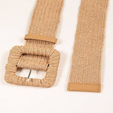 Ven Square Buckle Elastic Waistband_Cwabe0438