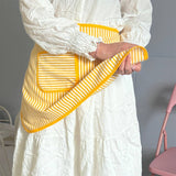 Towel Fabric Small And Fresh Half-Body Apron_Cwmm5811