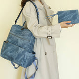 RETRO LARGE CAPACITY CASUAL TRAVEL BACKPACK PURSE_CUAB0185