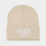 KOREAN STYLE EMBROIDERED LETTER KNITTED HAT_CWAH2120