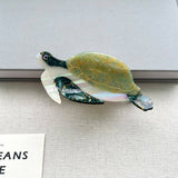 OCEAN CLAW CLIP SHELL SHARK TURTLE PENGUIN_CWAHA5706