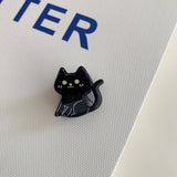 Cwaha07727_Halloween Ghost Pumpkin Bat Acrylic Hair Claw