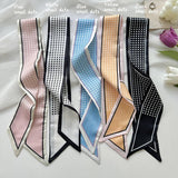 HIGH END SIMPLE SILK SCARF FASHIONABLE HEADBAND_CWAHA4139
