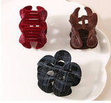 School Style Sub Flower Style Flock Clip