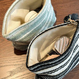 Striped Handbag Makeup Bag Travel Wash Organizer_Cuab00680