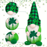 ST PATRICKS DAY FACELESS GNOME ORNAMENT_CWMM3434