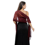 NEW FLOWER LACE EVENING SHAWL_CWASC1089