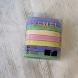 Striped Fabric Scrunchie Retro Headband Set_Cwaha07920
