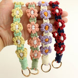 HANDWOVEN KEYCHAIN WRIST STRAP PENDANT_CWAJE0661