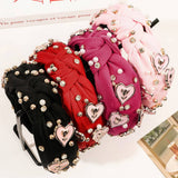 FASHIONABLE FABRIC DIAMOND HEADBAND_CWAHA1655