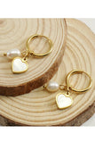 18K Gold Plated Stainless Steel Earrings_Cwaje0402