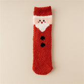 Women Christmas Warm Coral Velvet Socks_Cwms0335
