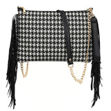 Women Casual Leopard Tassel Shoulder Bag_Cwab0803