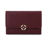 Four Leaf Clover Hidden Buckle Retro Wallet_Cwab1653