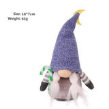 CUTE FACELESS REINDEER PLUSH FIGURINE DECOR_CWAJE5304