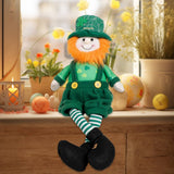 ST PATRICKS DAY LONG LEGGED RUDOLPH DOLL ORNAMENT_CWMM3440