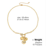 FASHION DESIGN MULTI ELEMENT PENDANT NECKLACE_CWAJE2834