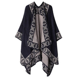 SHAWL SOLID COLOR IMITATION CASHMERE CAPE_CWASC2174