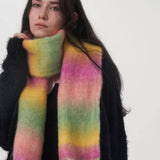 GRADIENT WOOL SCARF FOR WOMEN LUXURY WINTER WARMTH_CWASC0328