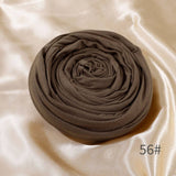 SOLID COLOR MERCERIZED COTTON JERSEY HEADSCARF_CWASC2447