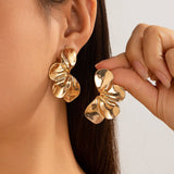 COOL AND SIMPLE RETRO FLOWER EARRINGS_CWAJE1814