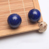 NATURAL LAPIS LAZULI CRYSTAL BALL SET_CWMM8128